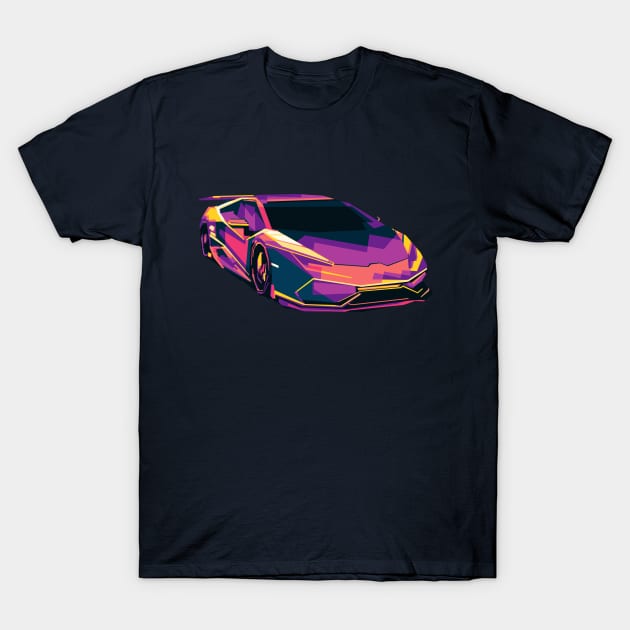 LAMBORGHINI HURACAN T-Shirt by Shuriken